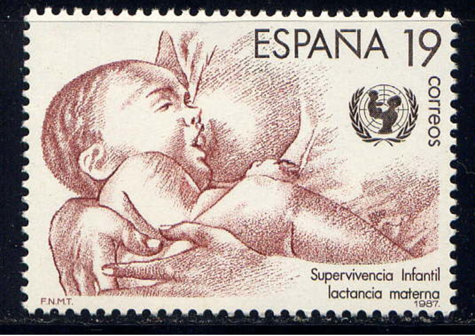 ESPAGNE - 2501** - CAMPAGNE POUR LA SURVIE DE L'ENFANT - Neufs