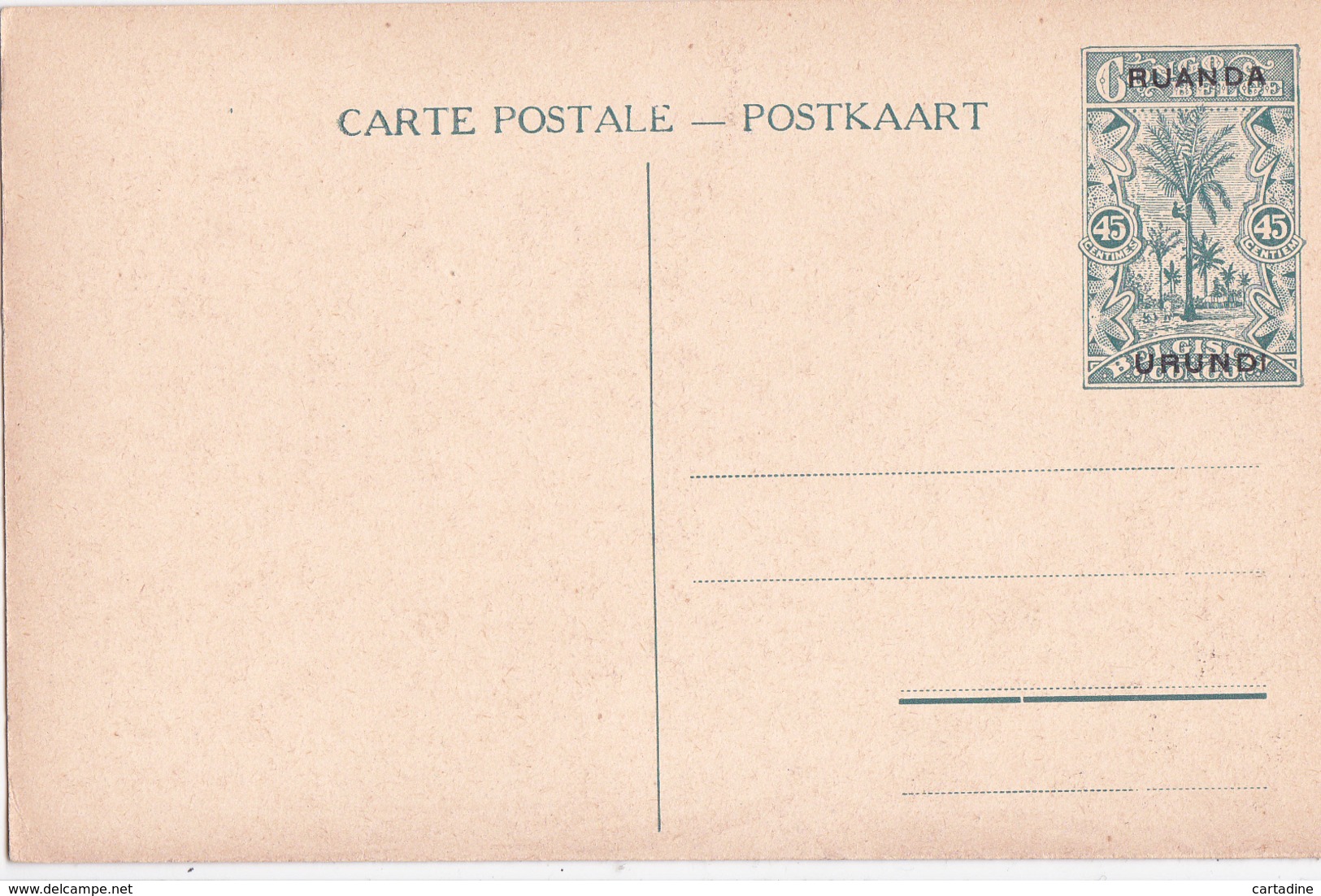 E.P. Congo  Ruanda-Urundi -  La Cimenterie De Lubudi / De Cementfabriek Van Lubudi - N°42 - 1928 - Entiers Postaux