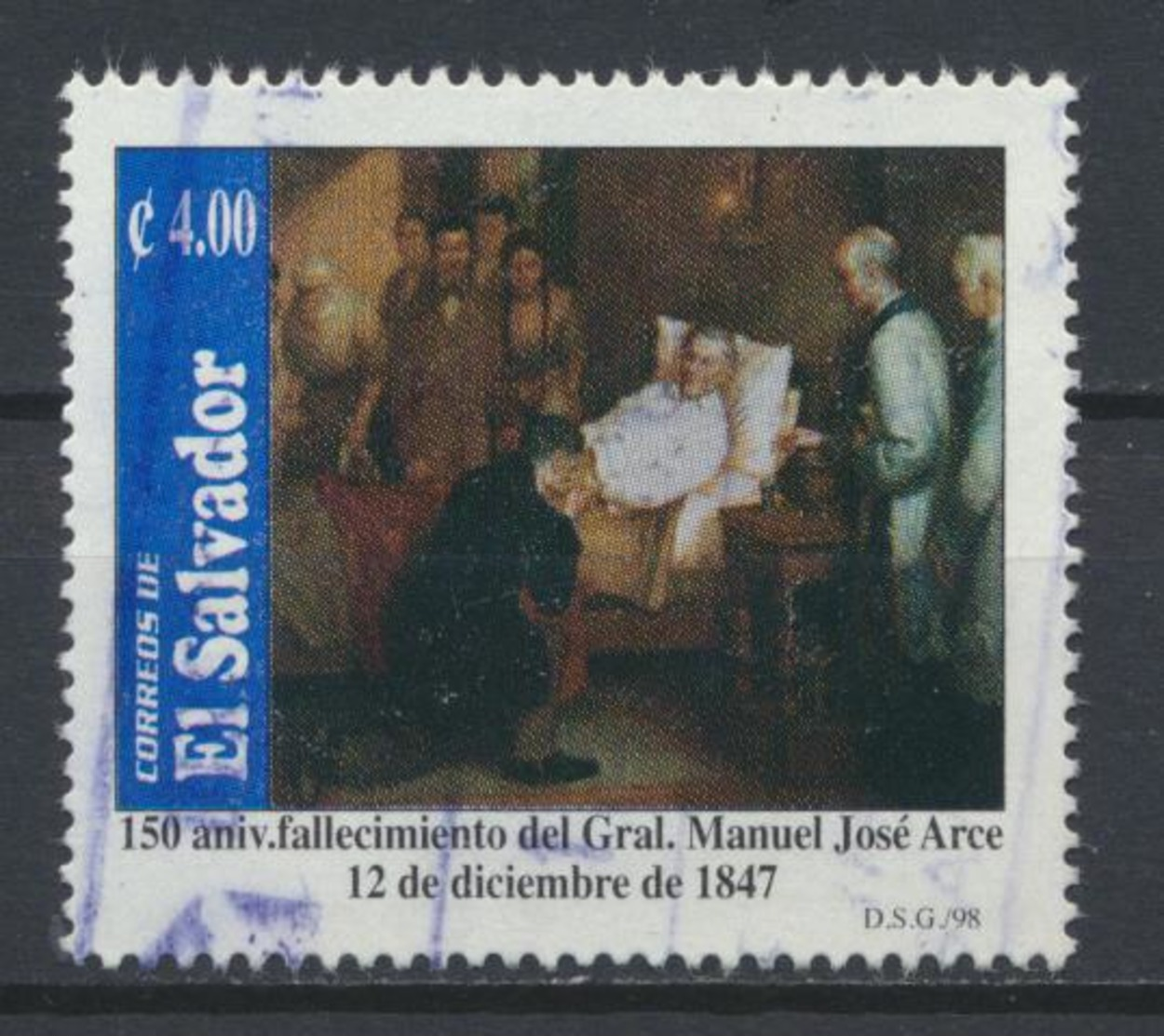 °°° EL SALVADOR - Y&T N°1353 - 1998 °°° - El Salvador