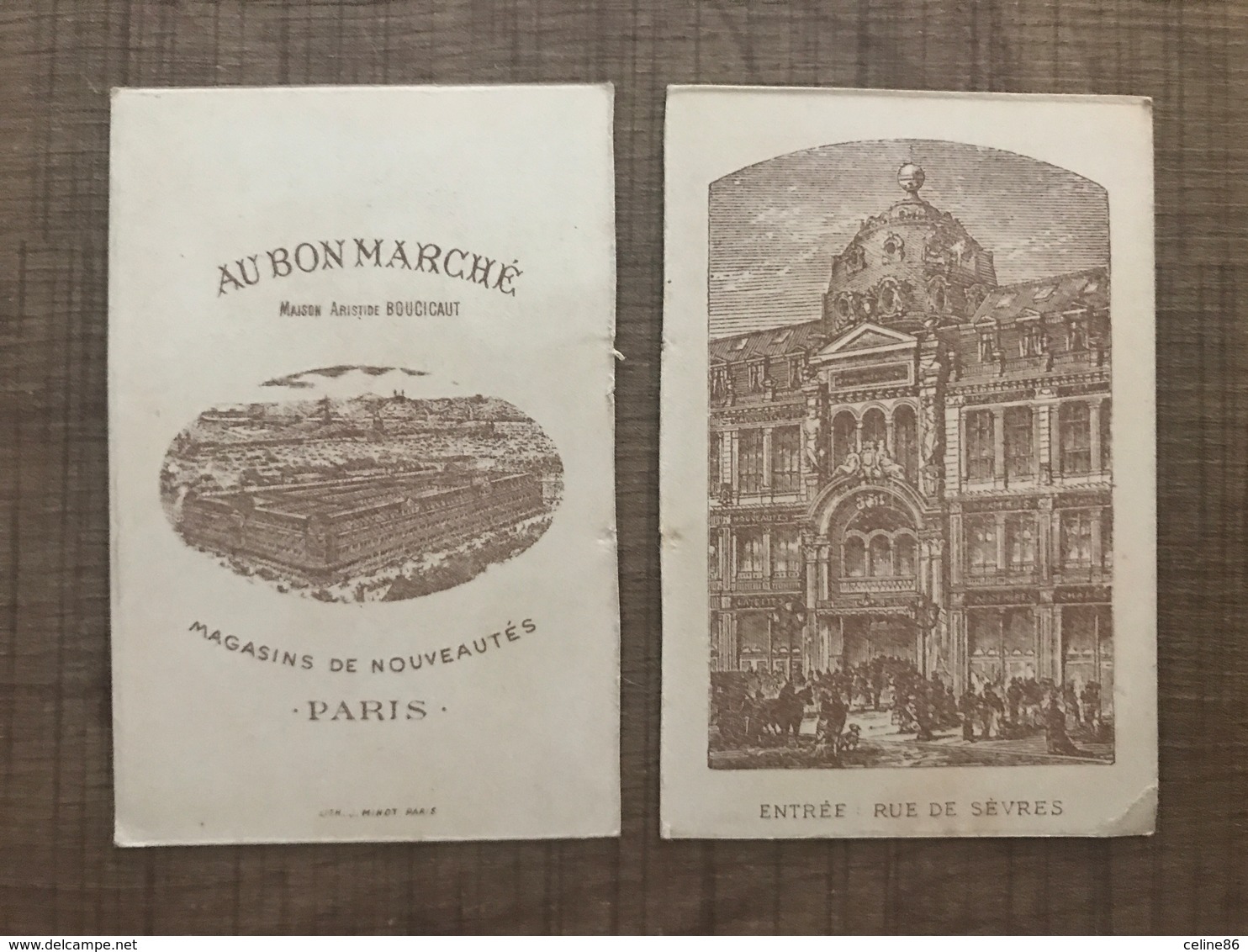 Au Bon Marché 1897 Magasins De Nouveautés - Au Bon Marché