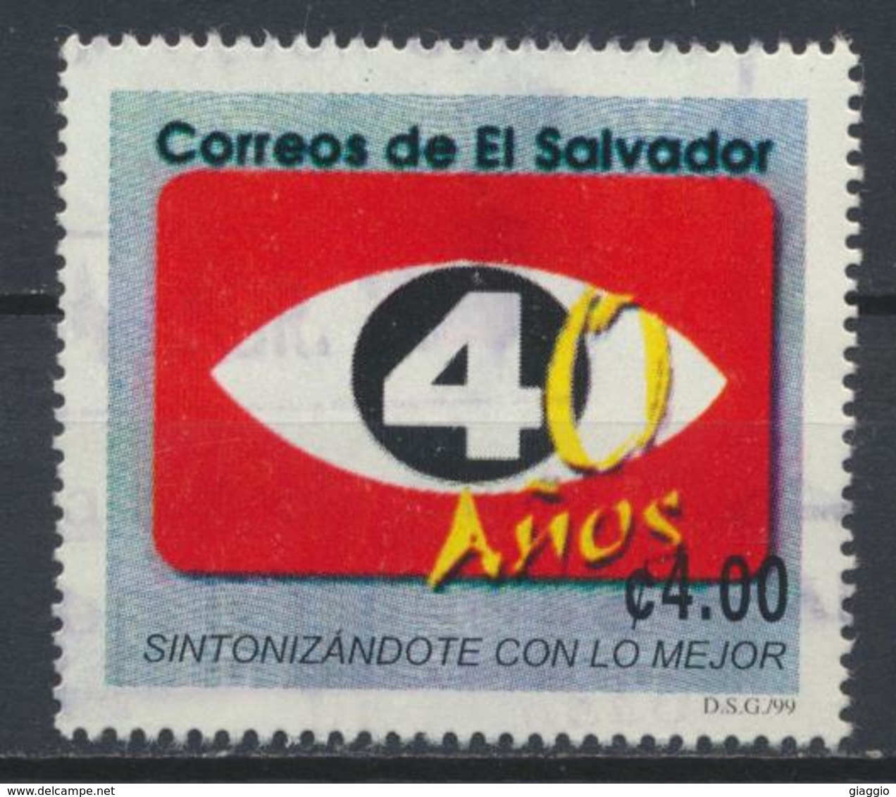 °°° EL SALVADOR - Y&T N°1384 - 1999 °°° - El Salvador