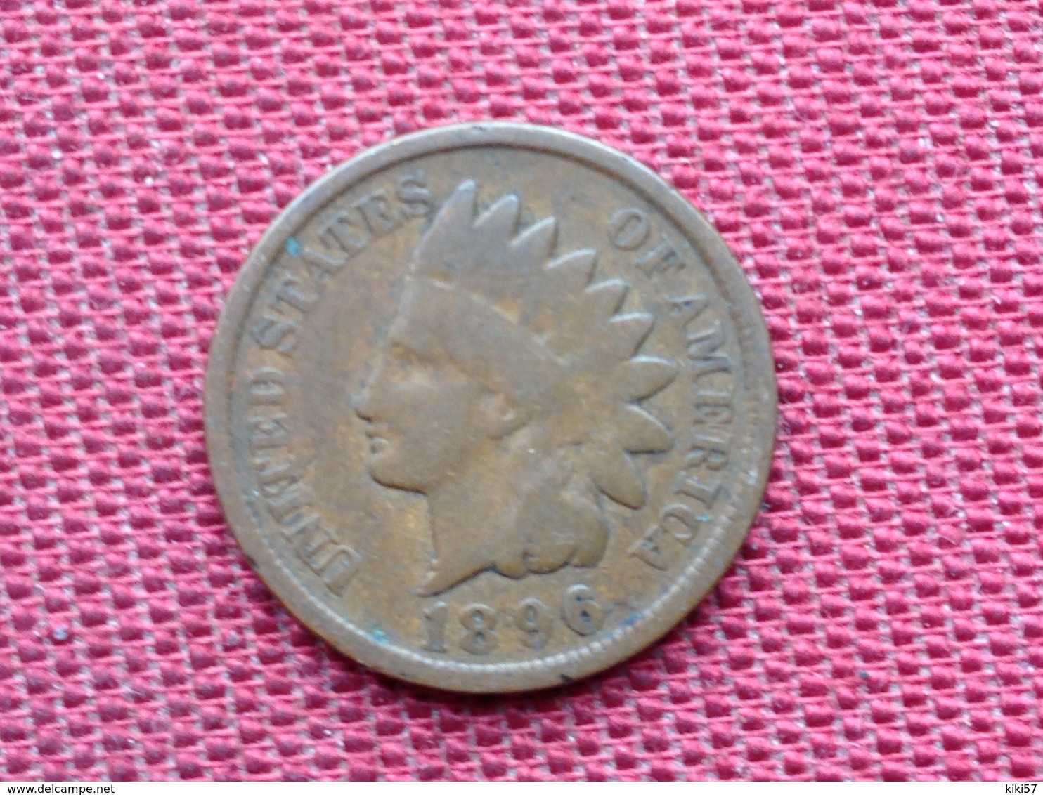 ETATS UNIS Monnaie De One Cent 1896 TTB - 1859-1909: Indian Head