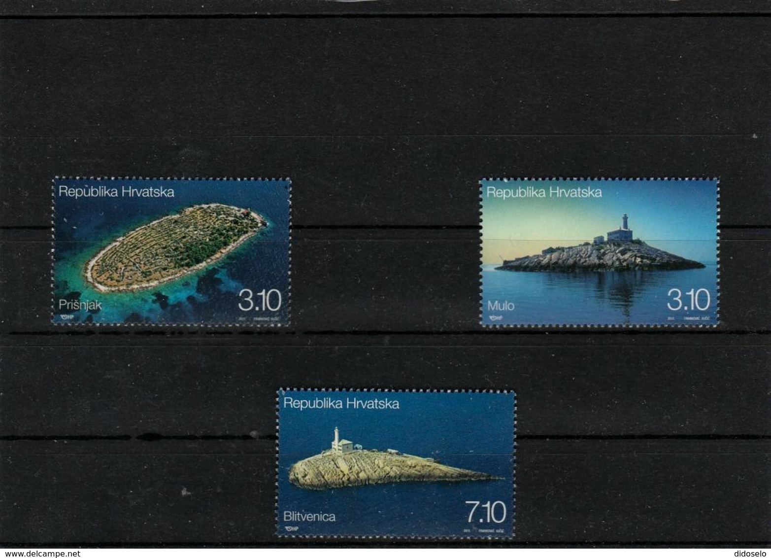 Croatia - Lighthouse 2011 Stamp Set  MNH (**) - Lighthouses