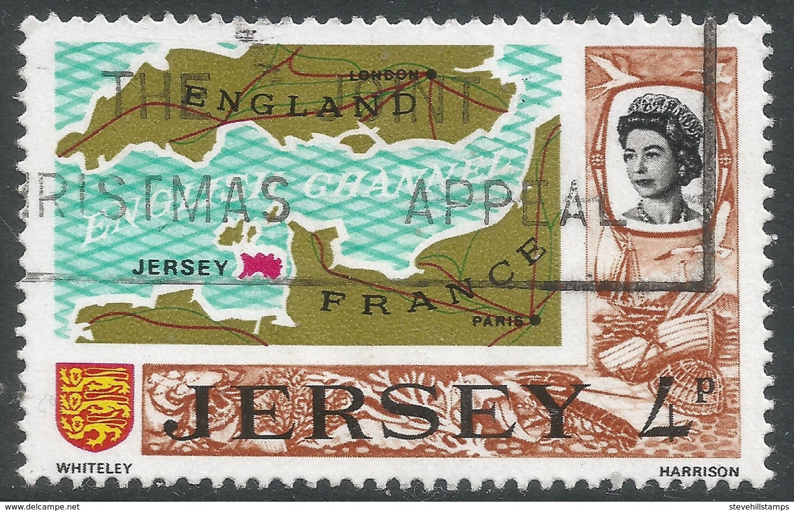 Jersey. 1970 Definitives 4p Used. SG 49 - Jersey