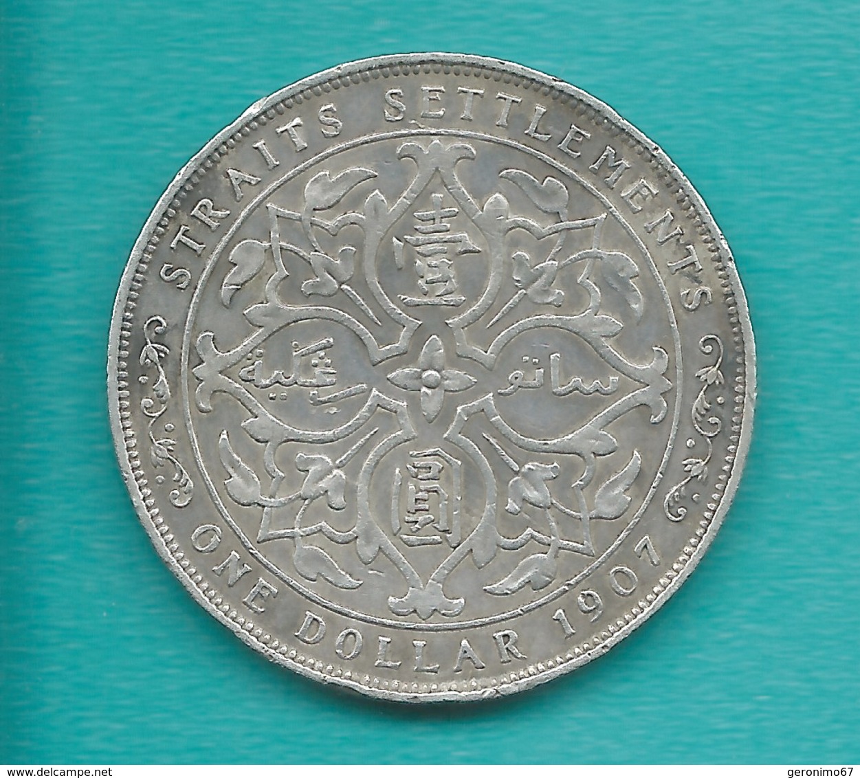 Straits Settlements - Edward VII - Dollar - 1907 - KM26 - Colonies