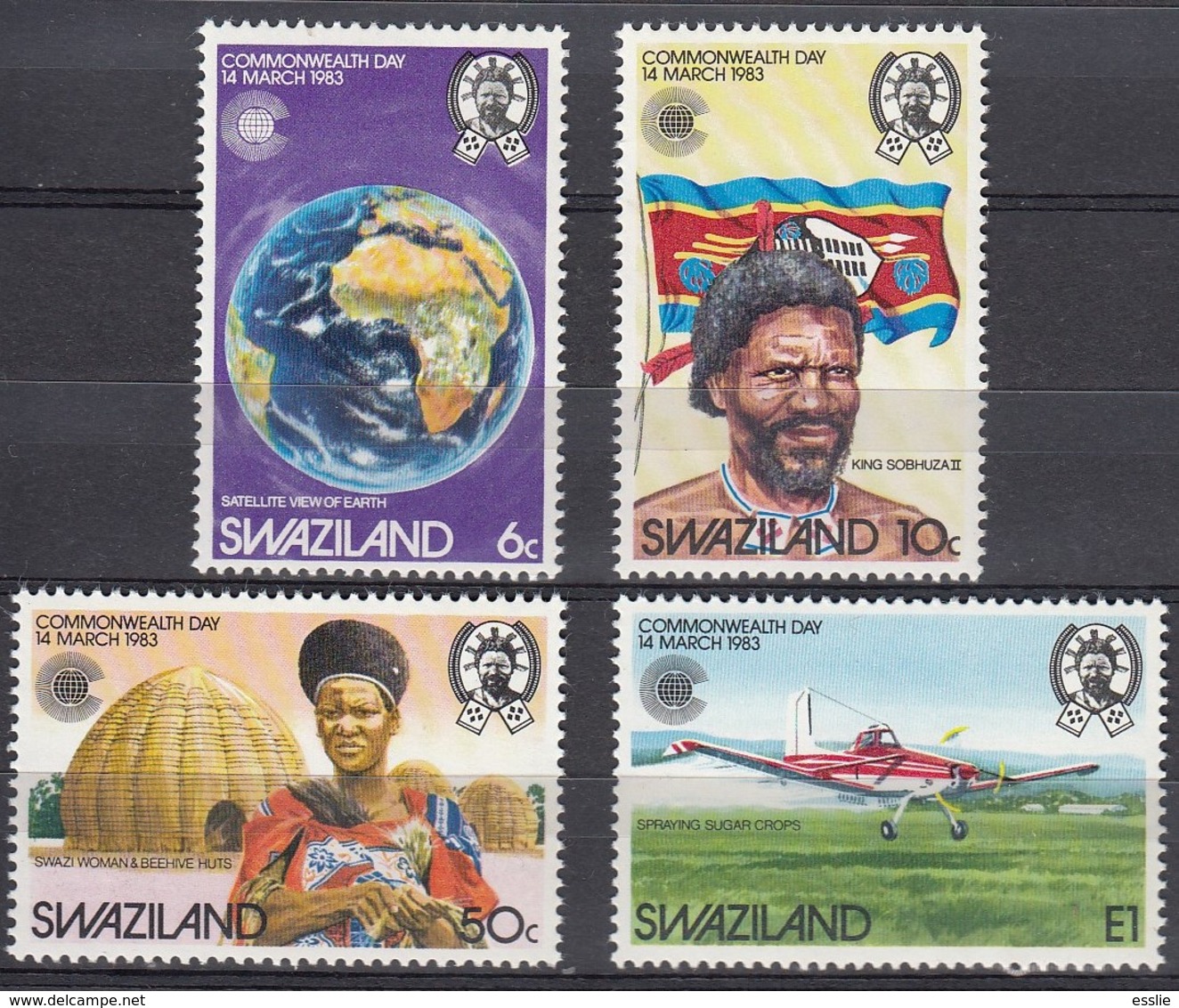 Swaziland - 1983 - Commonwealth Day - Complete Set - Swaziland (1968-...)