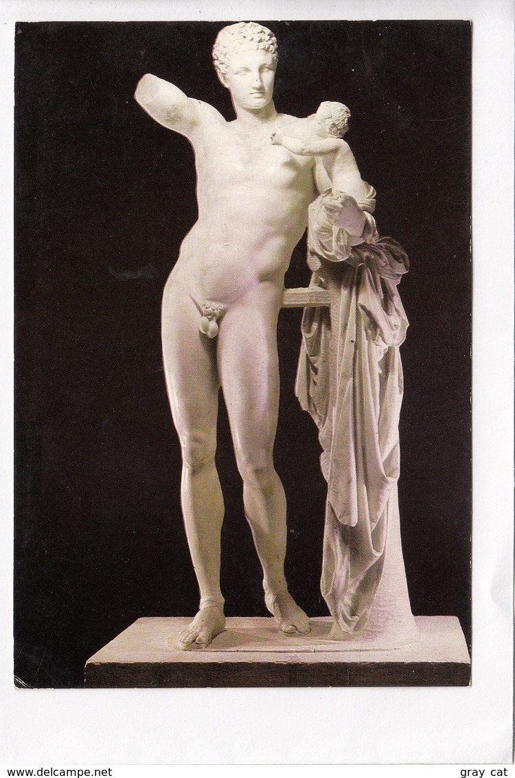 Museum Of Olympia, Hermes By Praxiteles, Unused Postcard [22678] - Sculpturen