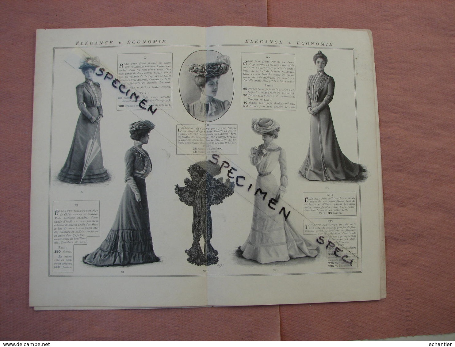 La Mode Pratique 1901 Interessant Catalogue Avec Commentaires Des Modéles Présentés - Textile & Vestimentaire