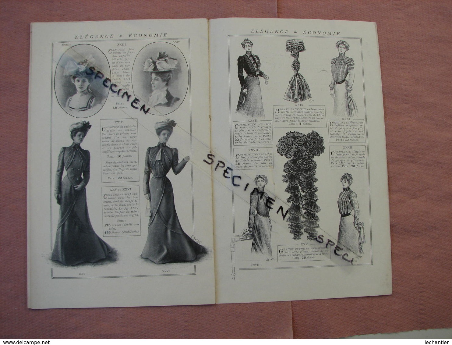 La Mode Pratique 1901 Interessant Catalogue Avec Commentaires Des Modéles Présentés - Kleidung & Textil