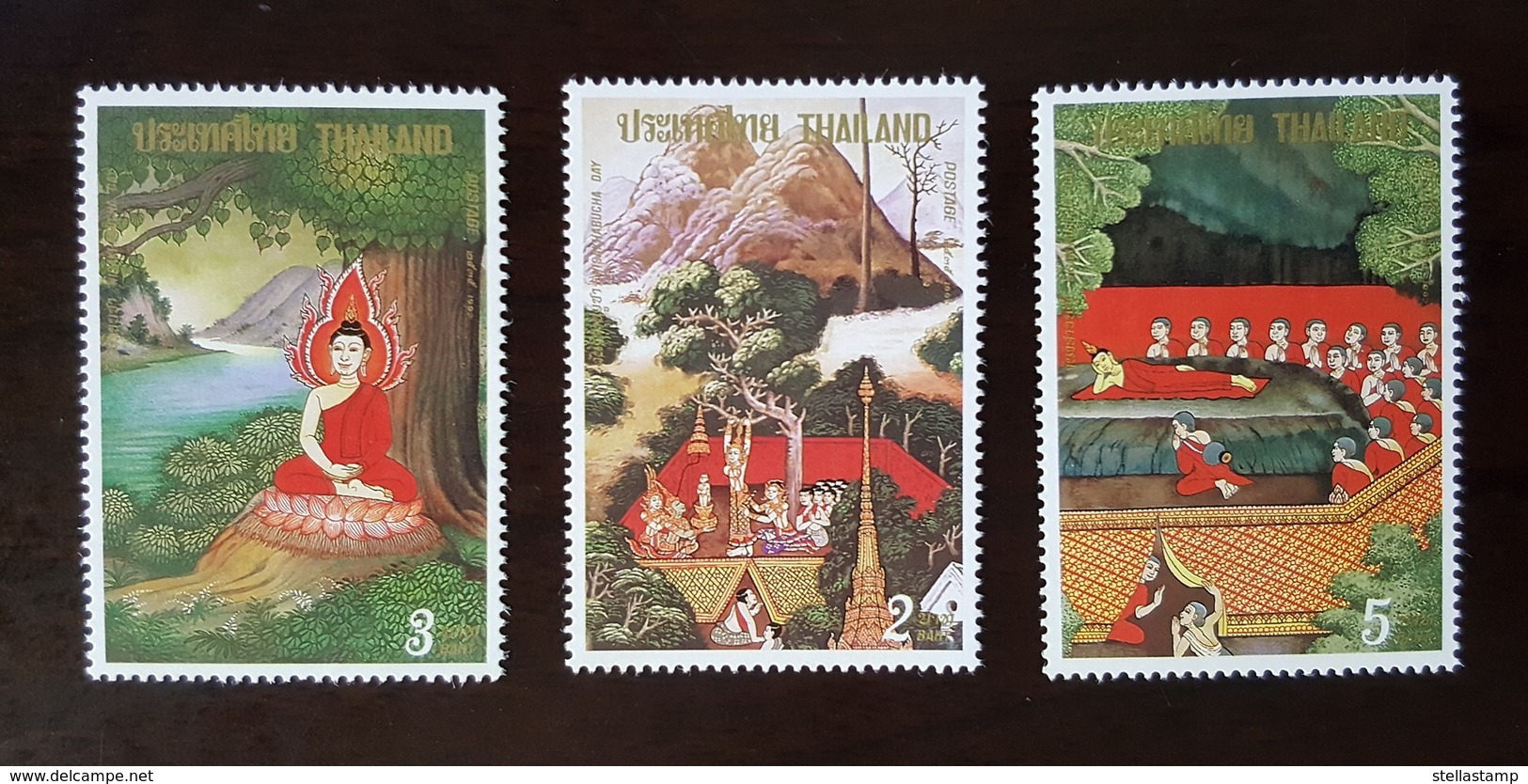 Thailand Stamp 1992 Visakhapuja Day - Thailand