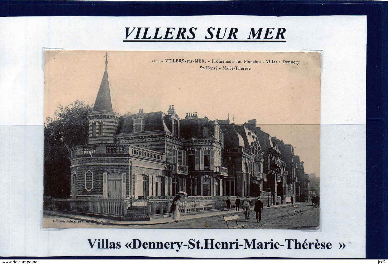 14 - VILLERS SUR MER - Villas Dennery - St.Henry - Marie Thérèse - Villers Sur Mer