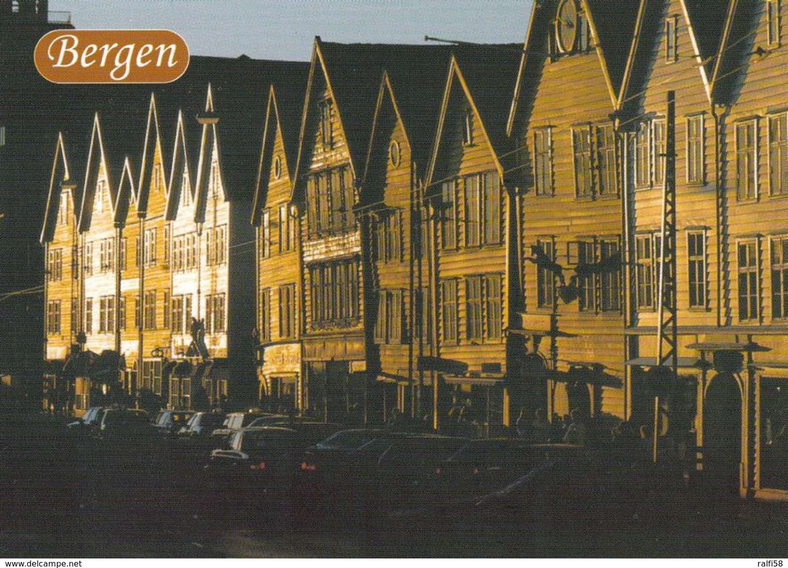 1 AK Norwegen * Bergen - Ansicht Von Bryggen - Seit 1979 UNESCO Weltkulturerbe * - Norwegen