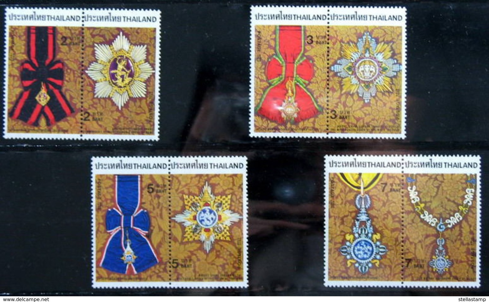 Thailand Stamp 1988 Royal Decorations 2nd - Thaïlande