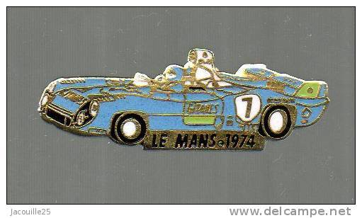 PINS PIN'S AUTO MATRA LE MANS 1974 AUTOMOBILE EGF GITANES CIGARETTES - Mercedes