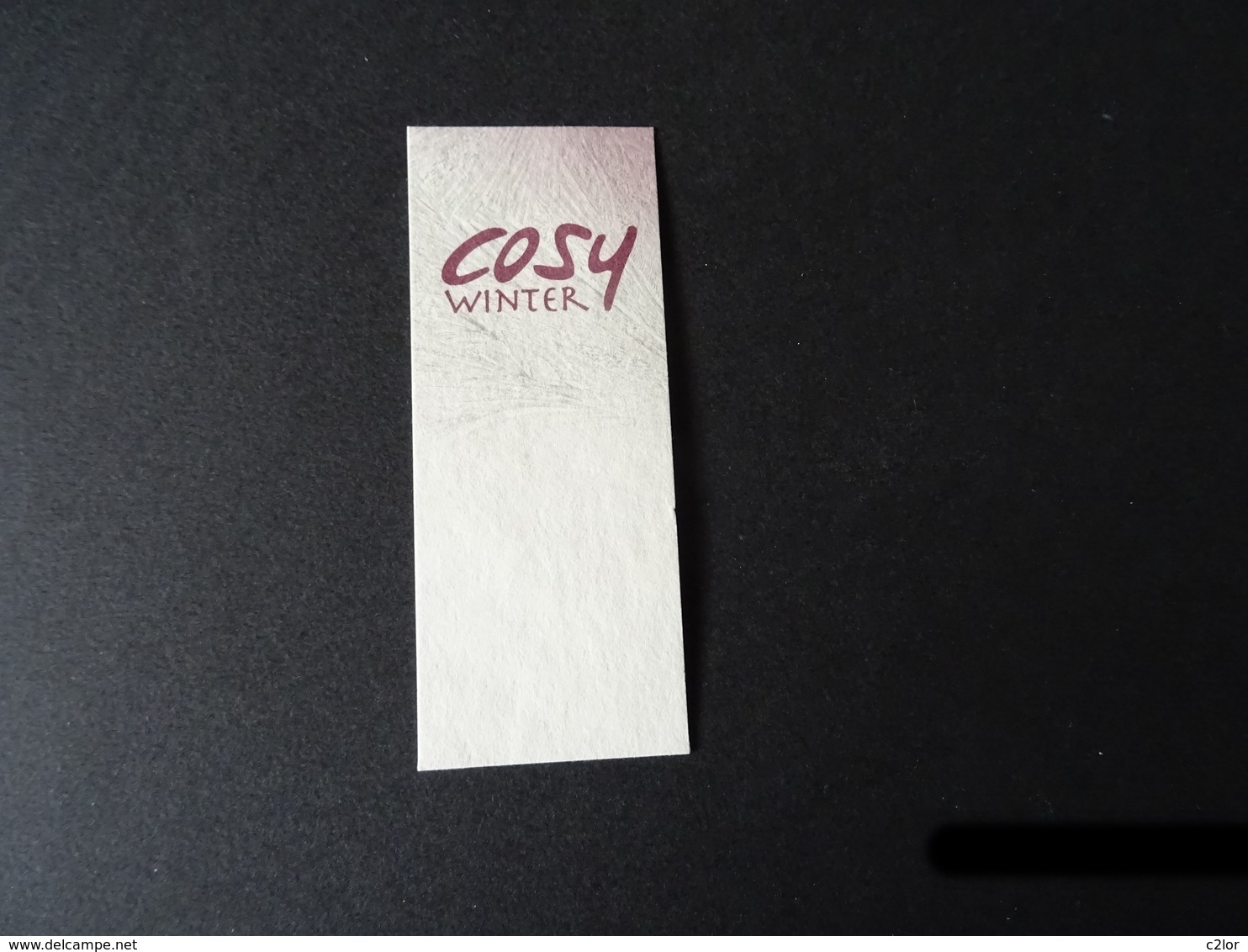Carte Parfumée "COSY WINTER" - Modernes (à Partir De 1961)