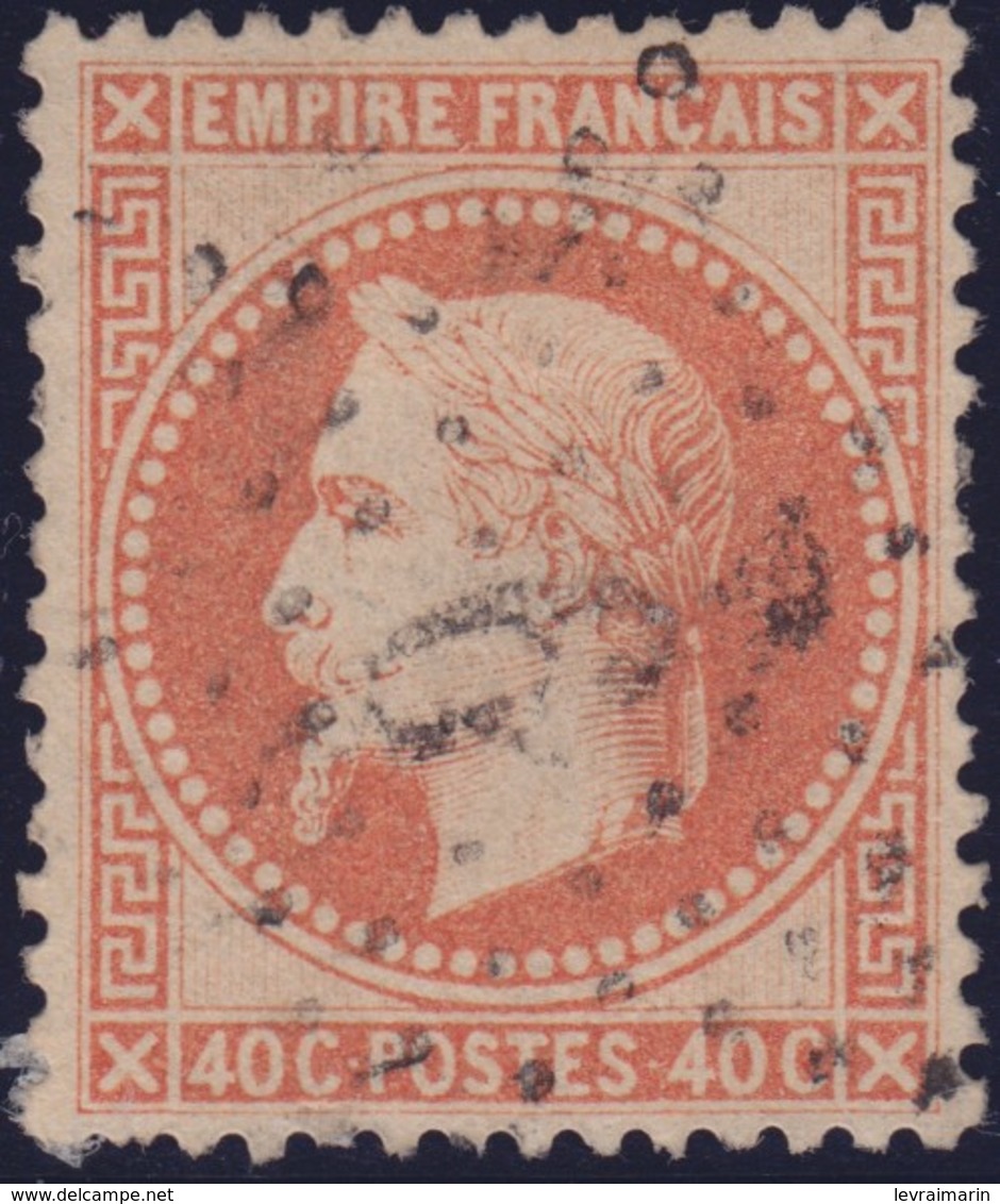 N°31 Oblitéré étoile 9P2, Très Belle Nuance, TB. - 1863-1870 Napoléon III Lauré