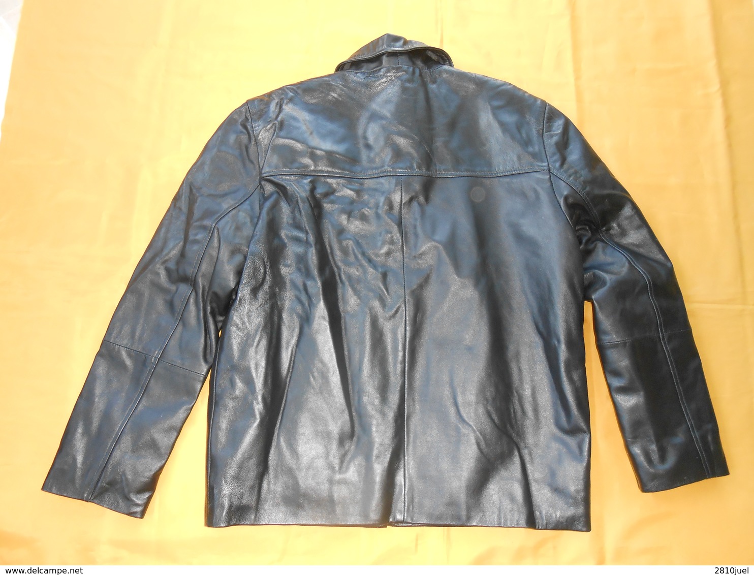 Veste Blouson En Cuir - - 1940-1970 ...