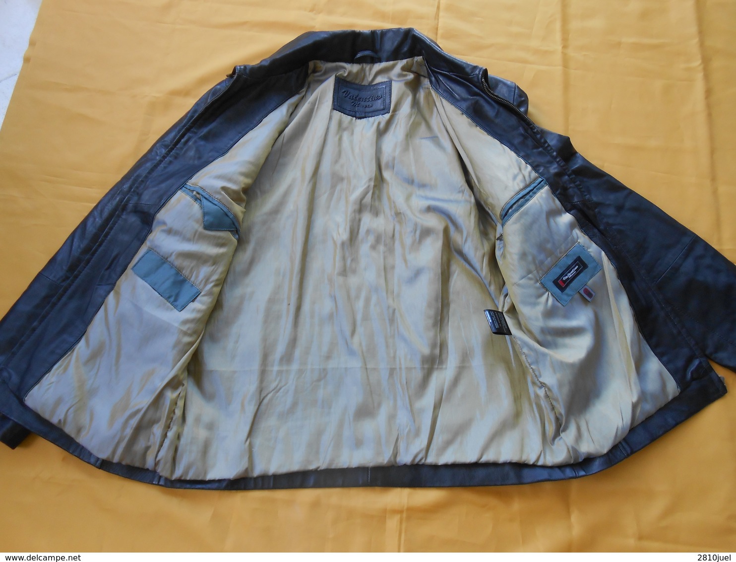 Veste Blouson En Cuir - - 1940-1970 ...