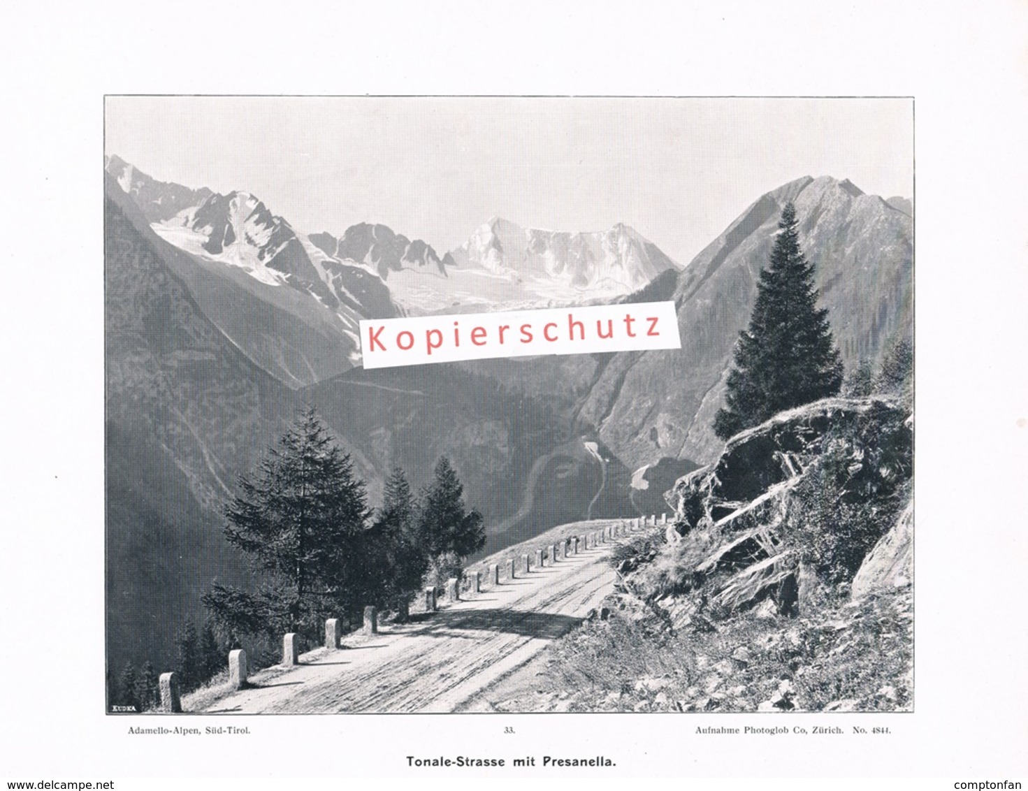 002 Konvolut 10 Bilder Dolomiten Gardasee vor 110 Jahren !!