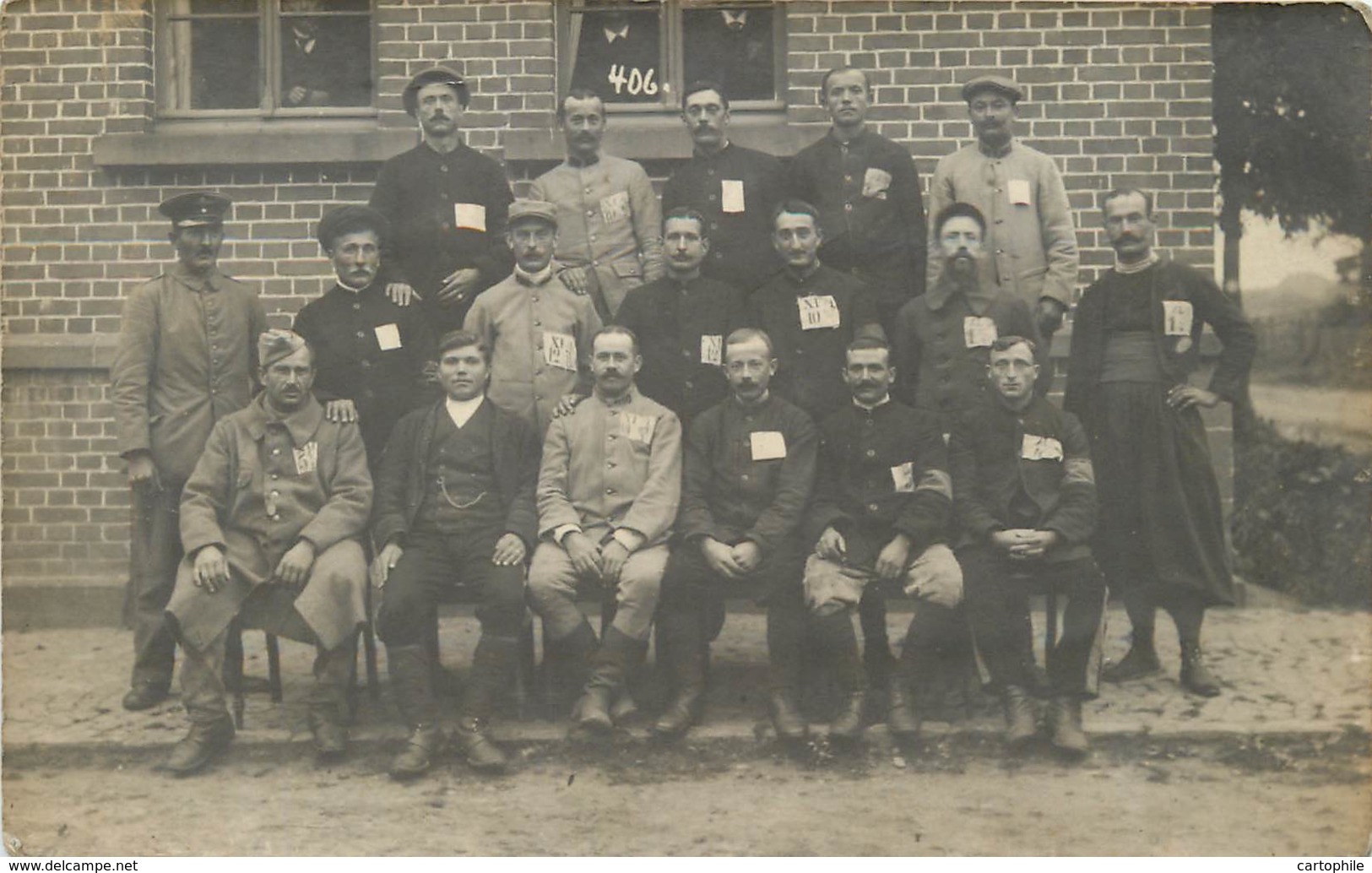 Cassel Kassel 1916 - Carte Photo Du Prisonnier Leon Decalion Occupé Aux Travaux De Culture - Kriegsgefangener - Kassel