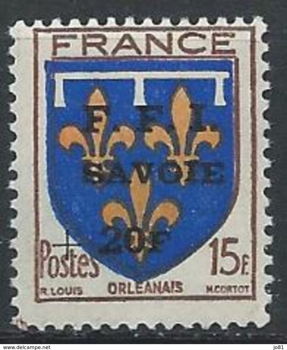 France Libération Chambéry Mayer 5 XX / MNH - Libération