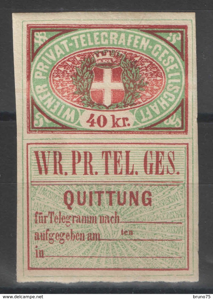 Autriche - Télégraphe - YT 19 * - 1870 - Telegraph