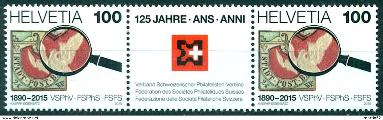 Schweiz Suisse 2009: VSPhV / FGPhS Im Paar Mit Zwischensteg En Paire Avec Pont Zu S93 Mi 2407 ** MNH (Zu CHF 6.00) - Se-Tenant