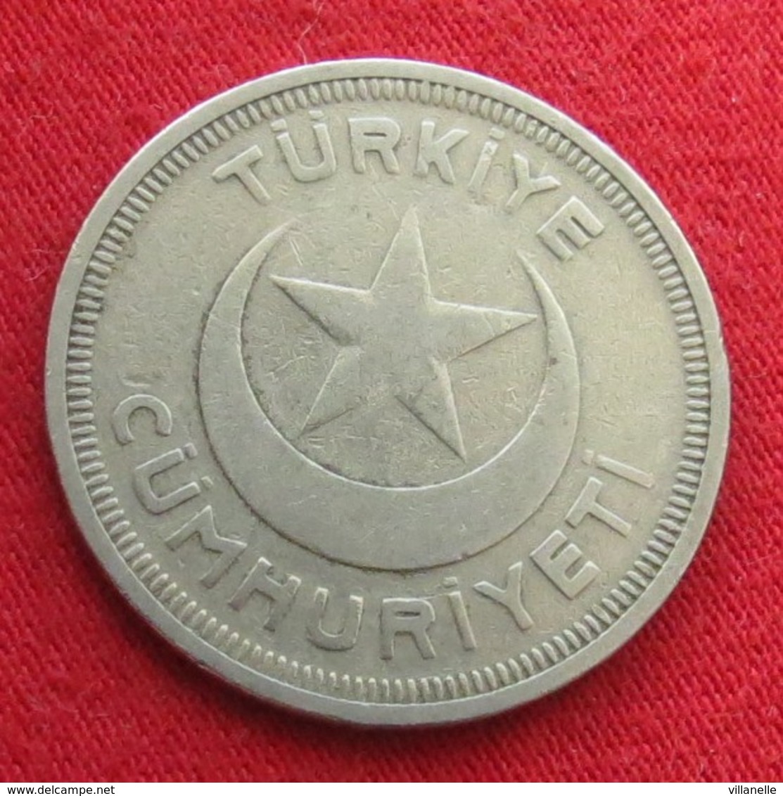 Turkey 10 Kurus 1938 KM# 863 Turquia Turquie - Turquie