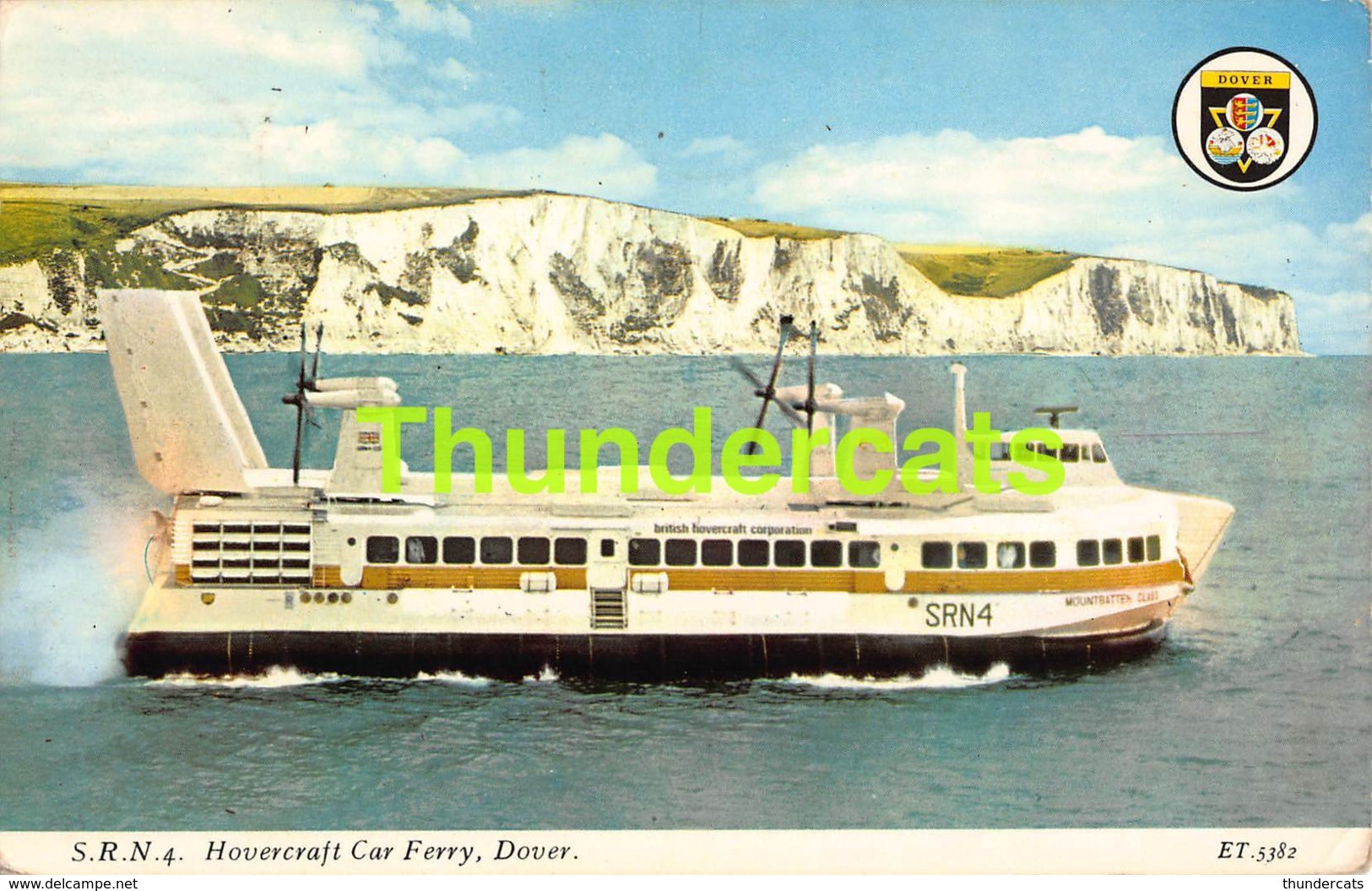 CPA HOVERCRAFT CAR FERRY DOVER - Hovercrafts