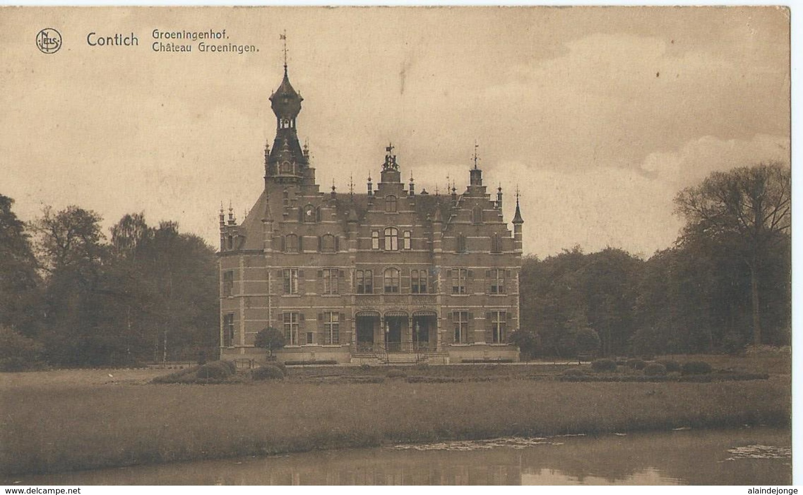 Kontich - Contich - Groeningenhof - Château Groeningen - Uitg. Jos. Molemaekers, Contich - Kontich