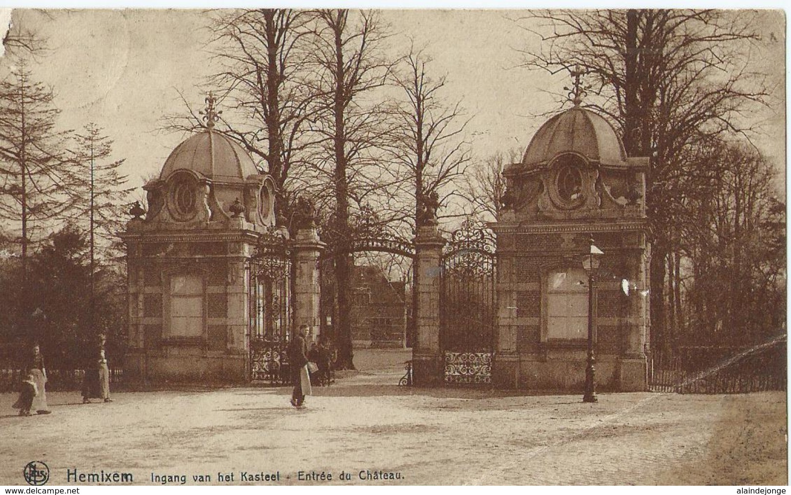 Hemiksem - Hemixem - Ingang Van Het Kasteel - Entrée Du Château - Edition Papeterie Vermaelen - Hemiksem