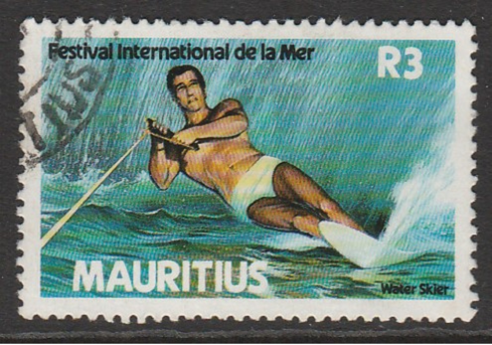 Mauritius 1987 Festival Of The Sea 3 R Multicoloured SW 668 O Used - Mauritius (1968-...)