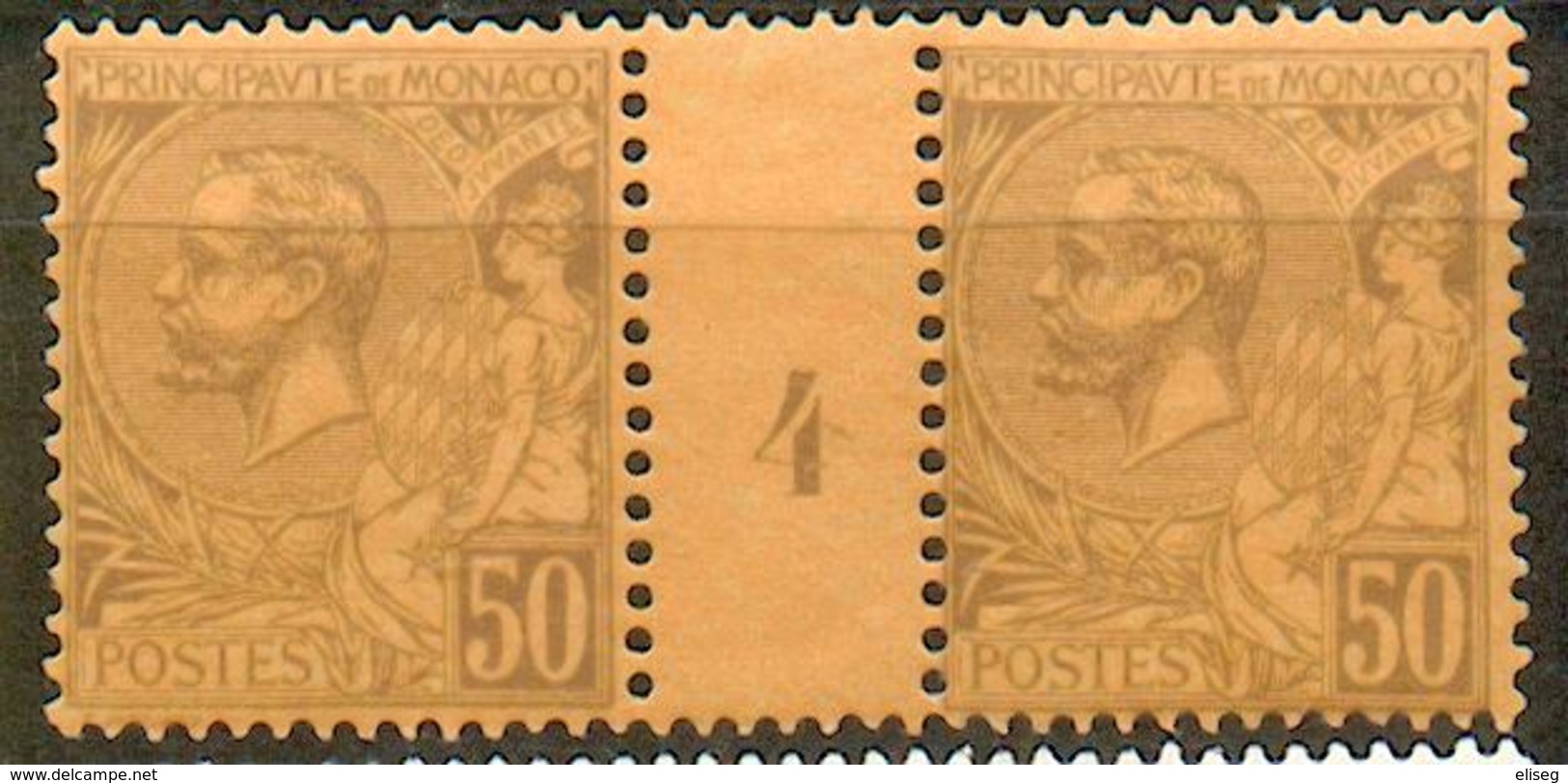 PROMOTION Monaco 18**/*  Millésime 4 Charnière Sur Intervalle - Unused Stamps