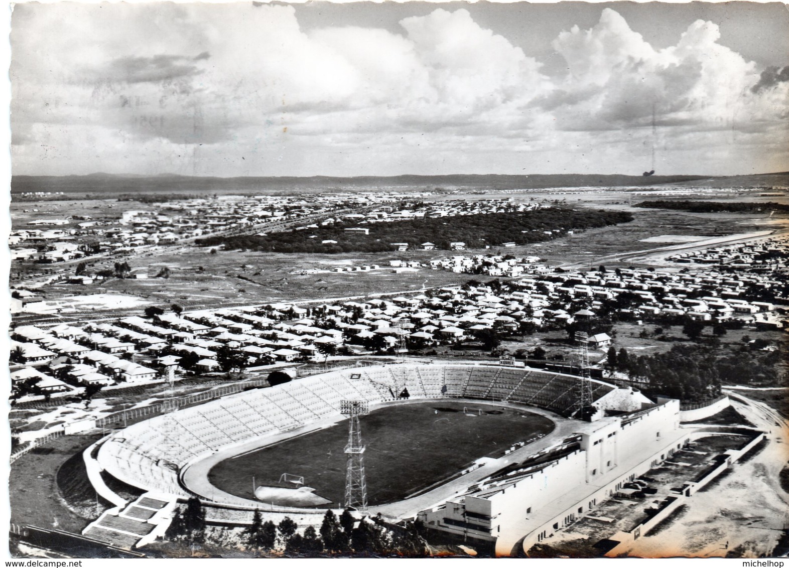 Léopoldville Stade Roi Baudouin Ier (taches Brunes - Brown Spots) - Stades