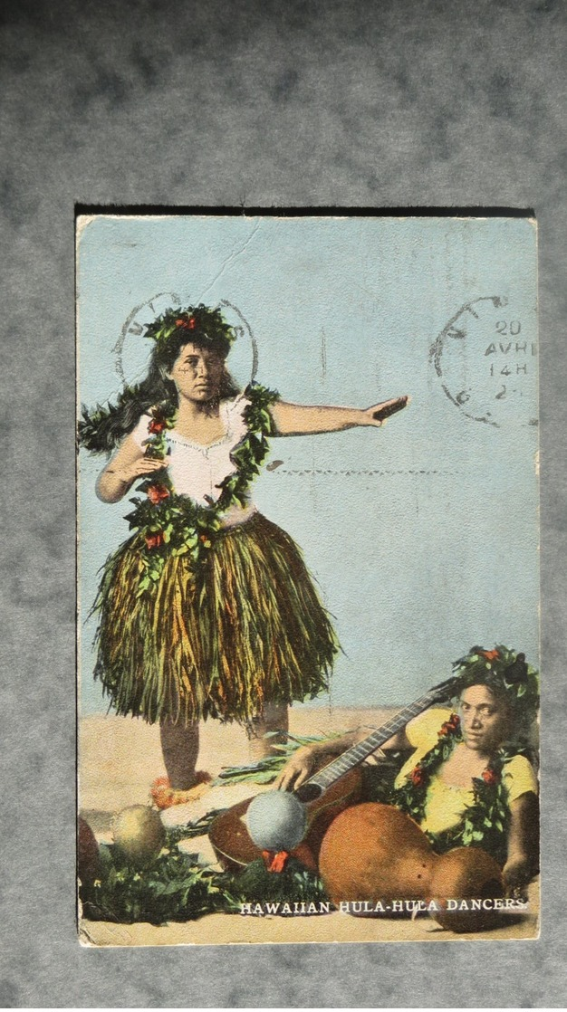 CPA-United States-USA-Hawaiian Hula-Hula Dancers - Autres & Non Classés
