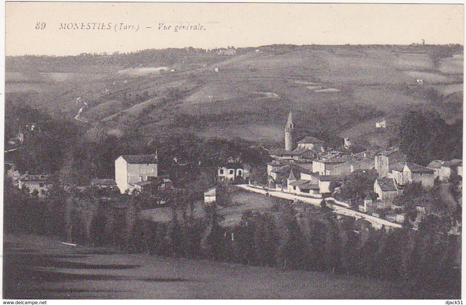 81 - MONESTIES (Tarn) - Vue Générale - Monesties