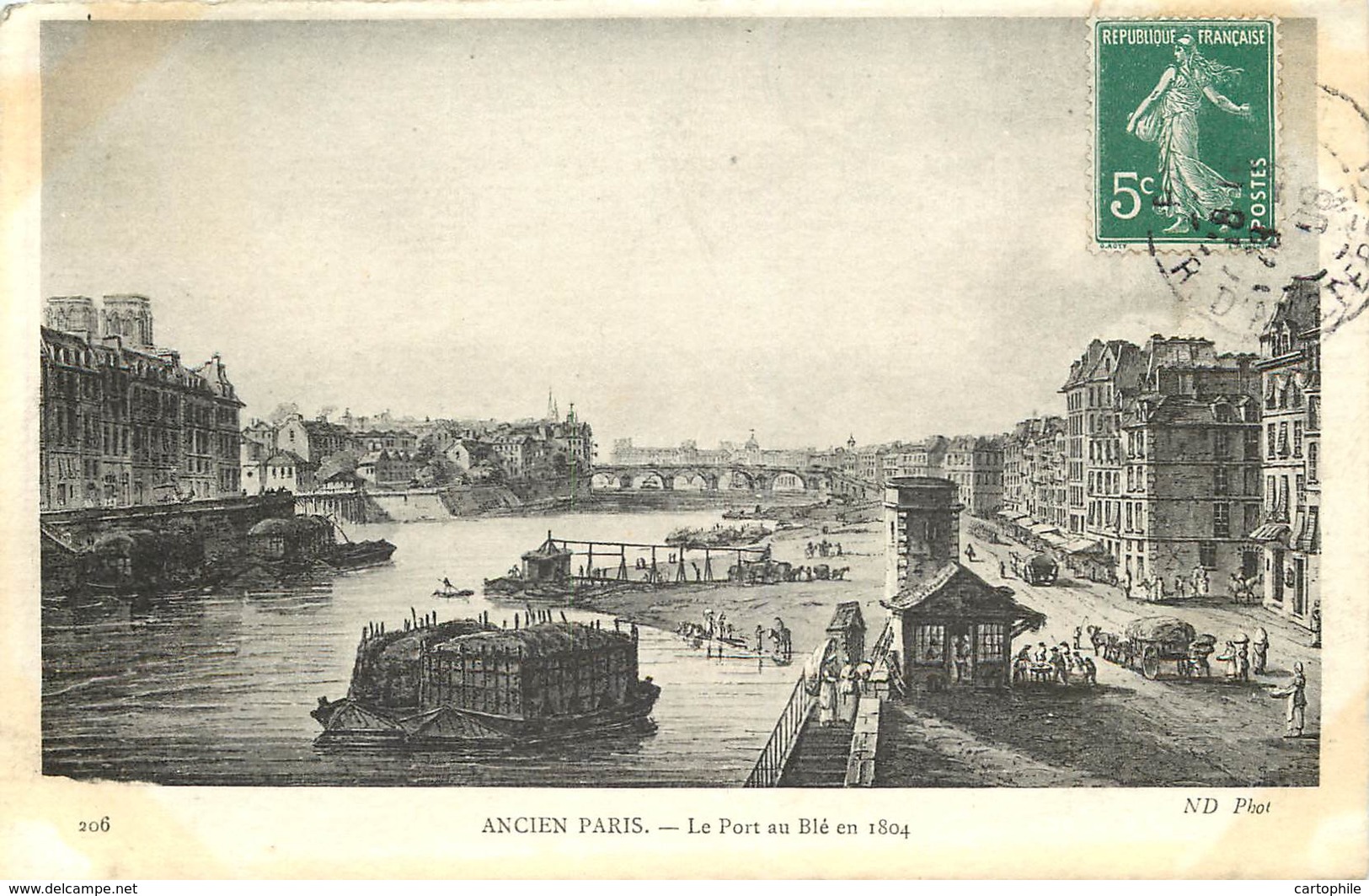 75 - PARIS - Beau lot de 50 cartes postales de l'Ancien Paris - Série ND Photo