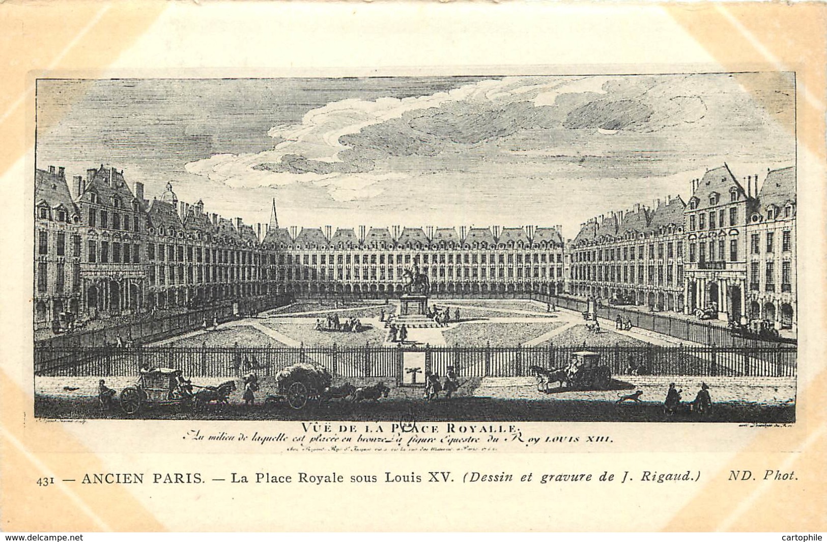 75 - PARIS - Beau lot de 50 cartes postales de l'Ancien Paris - Série ND Photo