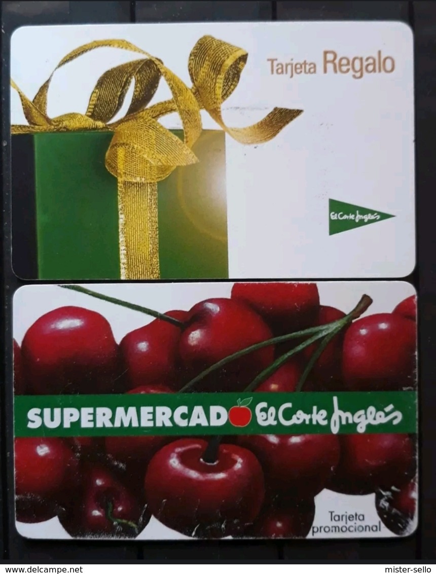 2 TARJETAS REGALO DE EL CORTE INGLÉS - Tarjetas De Regalo