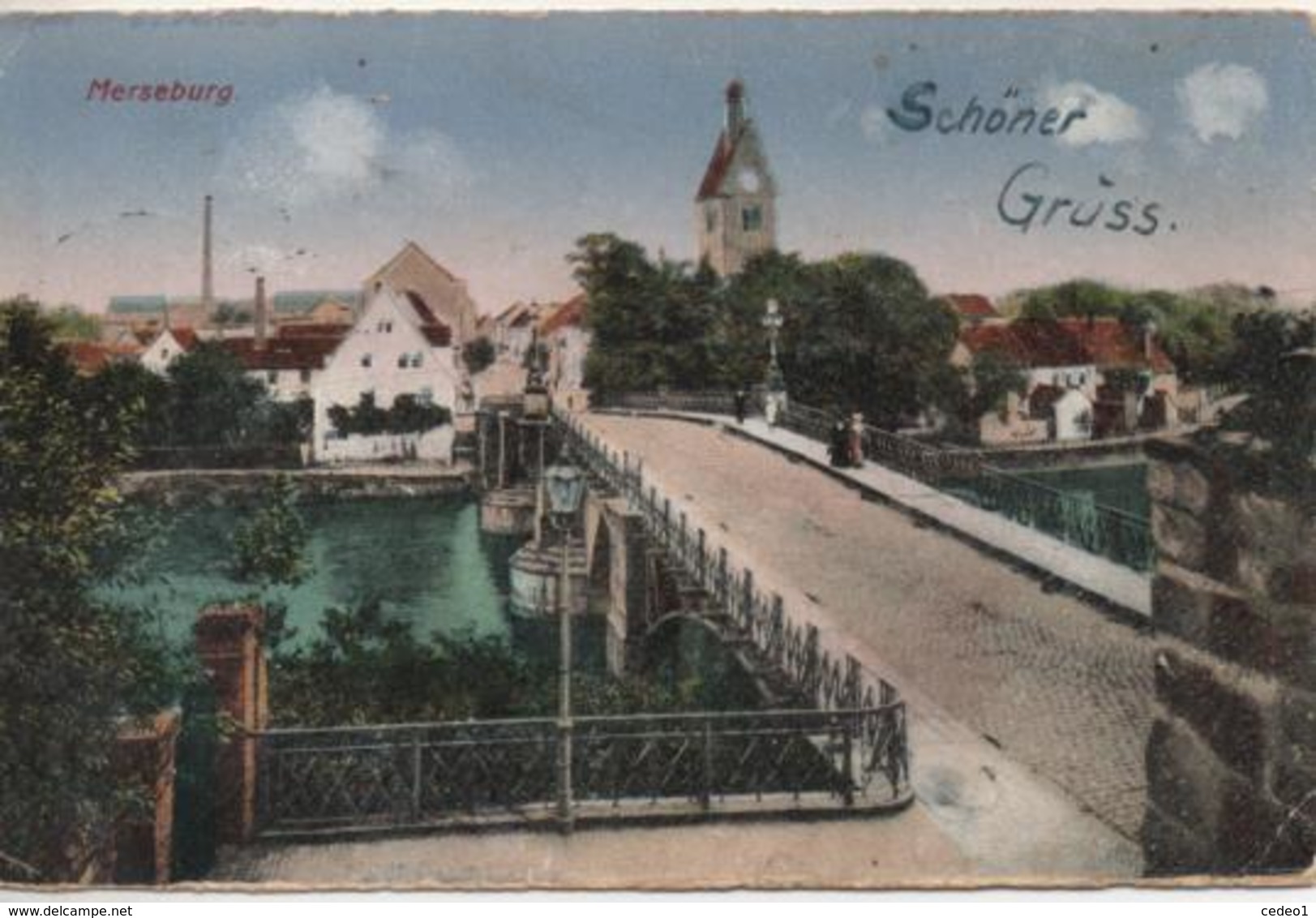 MERSEBURG  SCHONER GRUSS - Merseburg