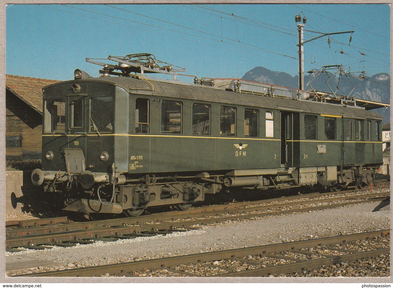 GFM Gruyère - Fribourg - Morat - Bulle Am 9.11.1983 - Trains