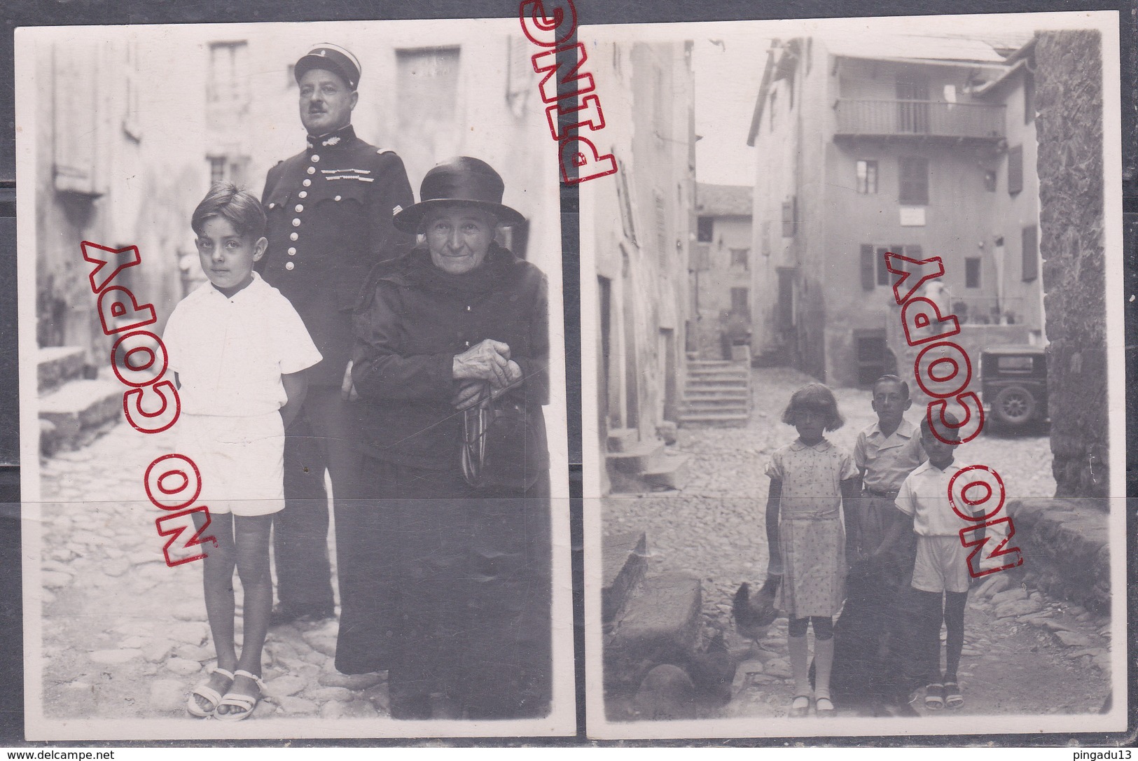 Au Plus Rapide Beauvezer Alpes De Haute Provence Gendarme 1936 Beau Format Très Bon état - Bateaux