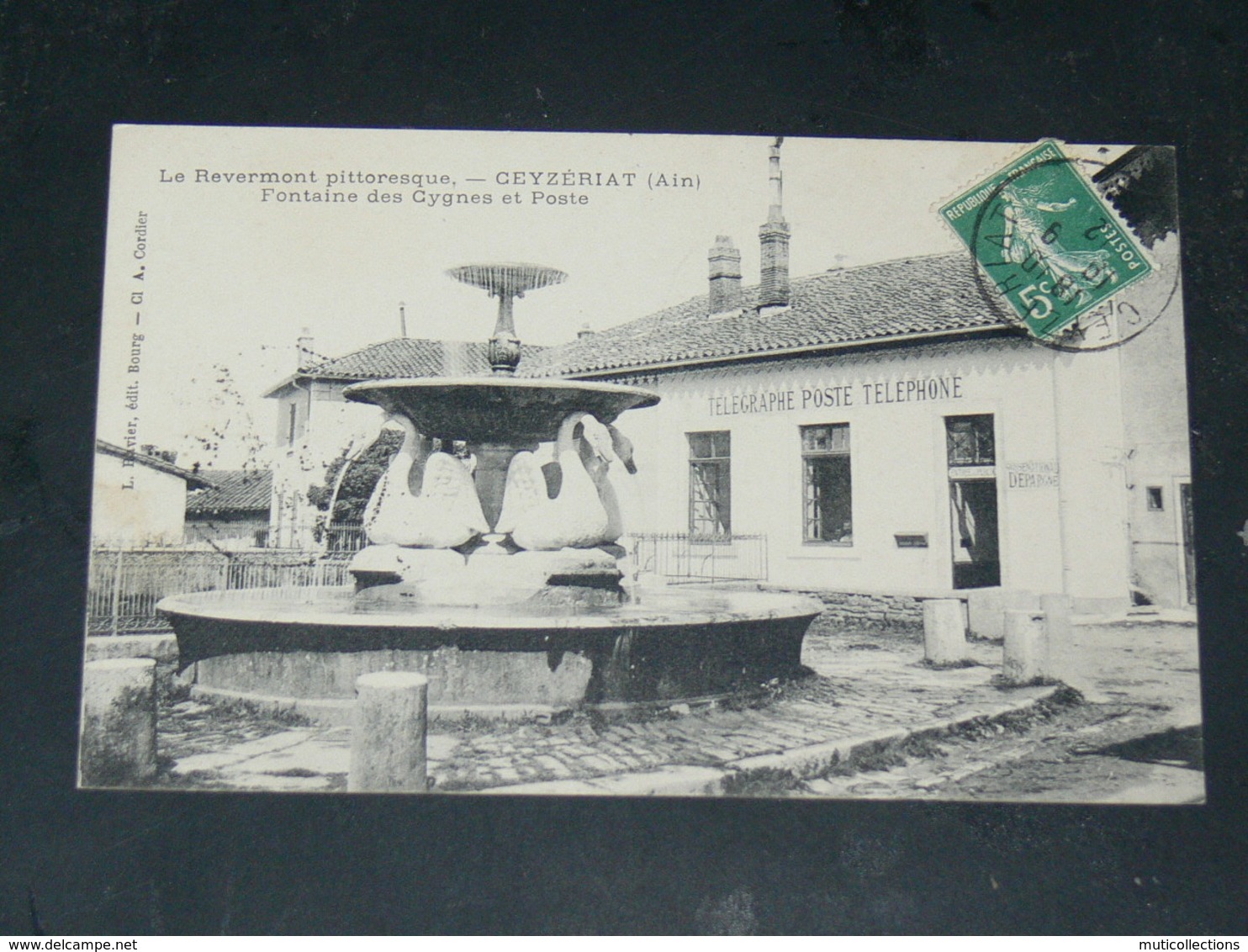 CEYZERIAT  / ARDT Bourg-en-Bresse 1910   VUE LA POSTE  / CIRC /  EDITION - Non Classés