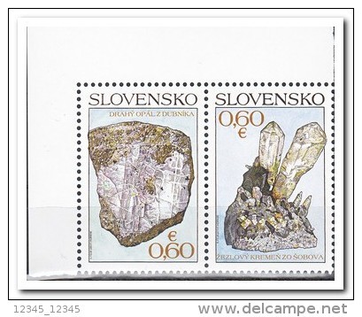 Slowakije 2013 Postfris MNH, Minerals - Ungebraucht