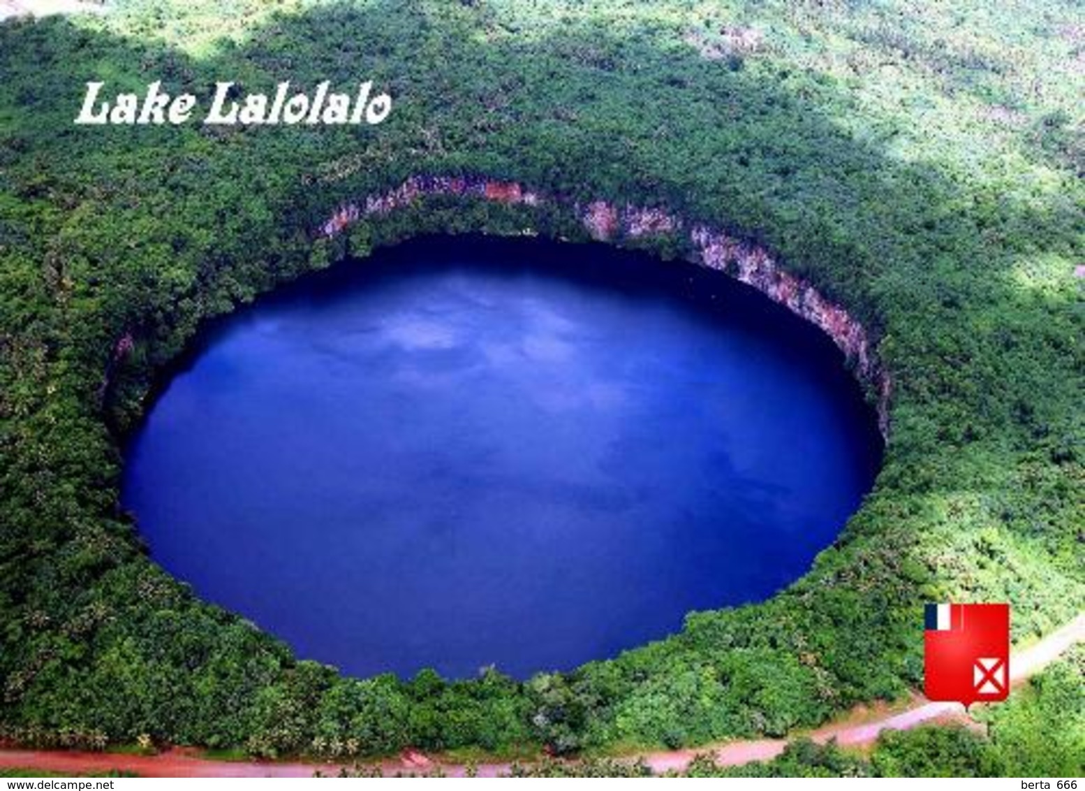 Wallis And Futuna Lake Lalolalo - Wallis-Et-Futuna