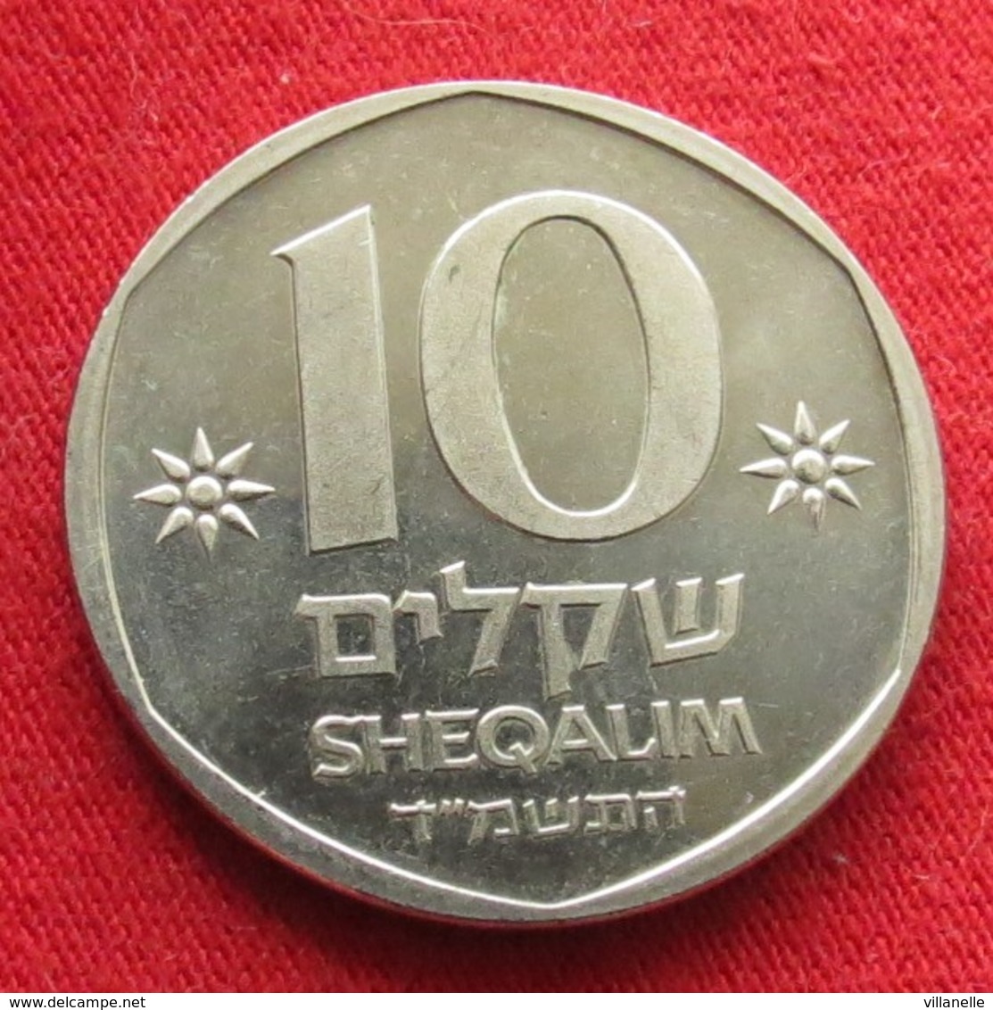 Israel 10 Shequel 1984 Herzl  Wºº - Israele