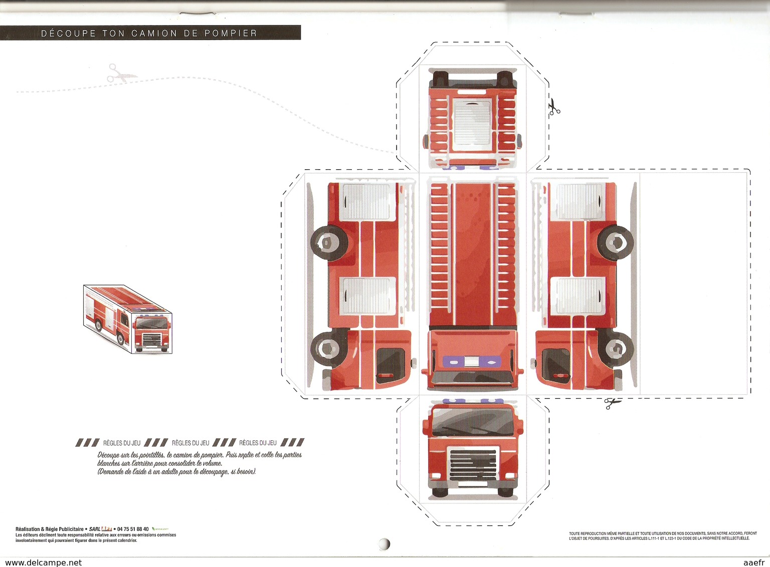 Calendrier 2019 -  Les Sapeurs-pompiers De Carcassonne -  Aude, France - Grand Format : 2001-...