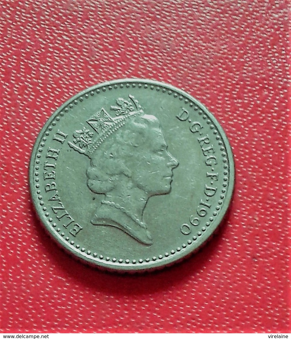 ANGLETERRE 5 FIVE PENCE DE 1990 ELIZABETH II (B3 - 34) - 5 Pence & 5 New Pence