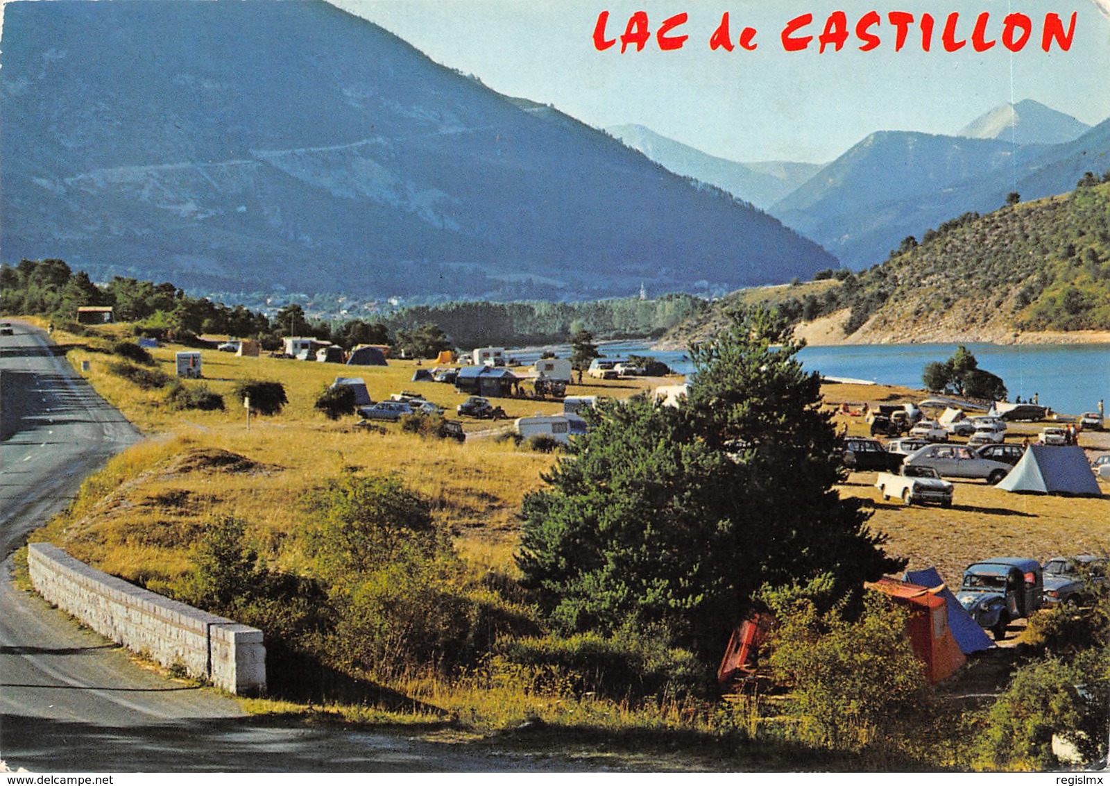 04-SAINT ANDRE LES ALPES-LAC DE CASTILLON-N°524-C/0039 - Otros & Sin Clasificación