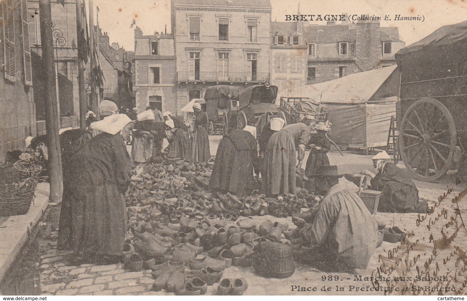 CPA - Marché Aux Sabots - Bretagne - Marchés